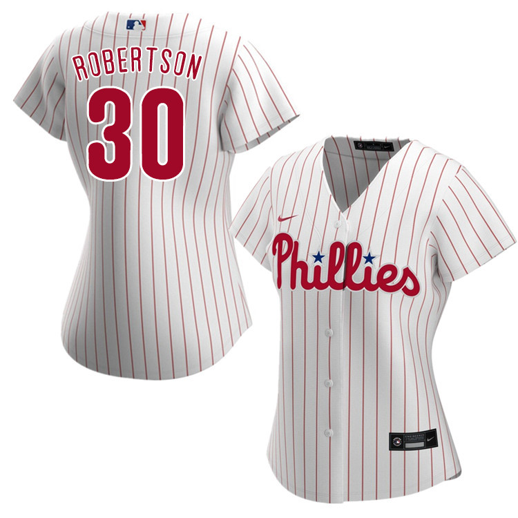 Nike Women #30 David Robertson Philadelphia Phillies Baseball Jerseys Sale-White